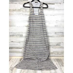 Tommy Bahama Womens S Multi Striped Racerback Soft Casual Summer Maxi Dress NEW